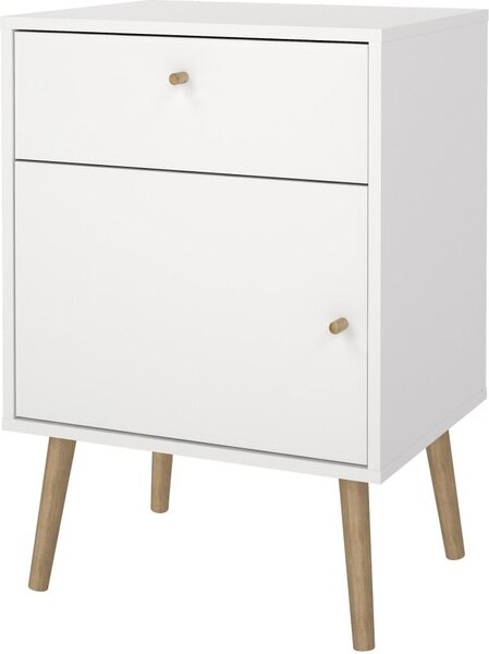Tvilum Noční stolek Boazy 50 cm bílý