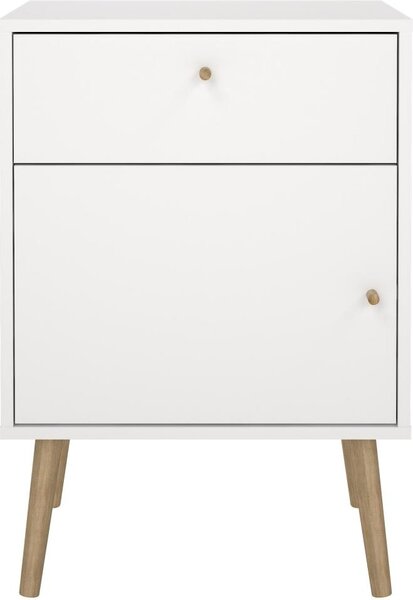 Tvilum Noční stolek Boazy 50 cm bílý