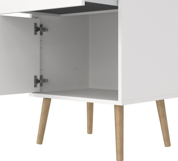 Tvilum Noční stolek Boazy 50 cm bílý