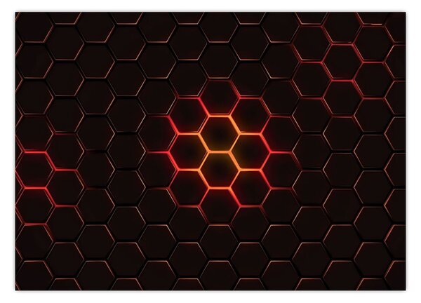 Obraz pletiva (70x50 cm)