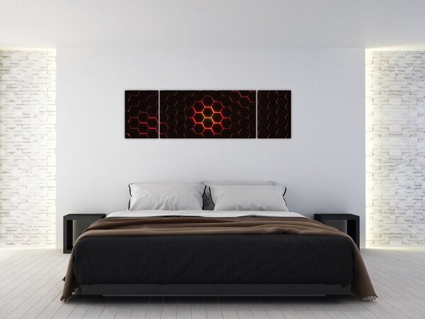 Obraz pletiva (170x50 cm)