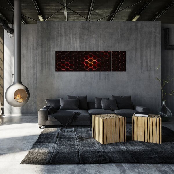Obraz pletiva (170x50 cm)