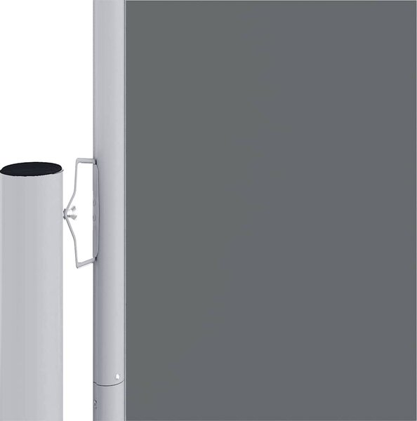 Zatahovací boční markýza antracitová 160 x 1 200 cm