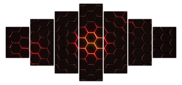 Obraz pletiva (210x100 cm)