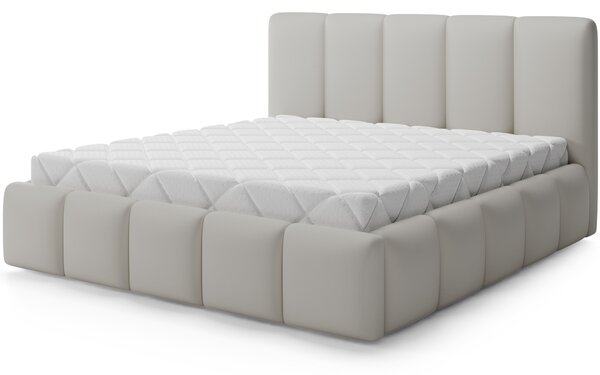Eltap Čalouněná postel Edvige dřevěný rám Materiál a barva potahu: Soft 17 - bílá, Rozměr: 140x200