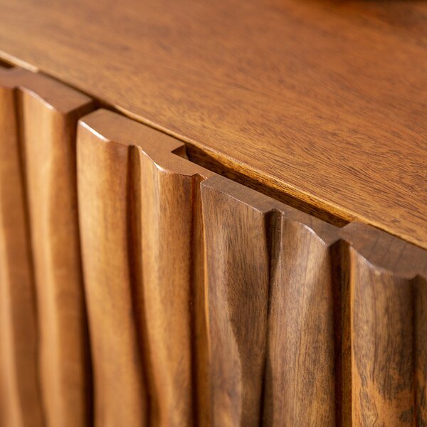 Massive home | Komoda Relief Amazonas 160 cm masiv mango