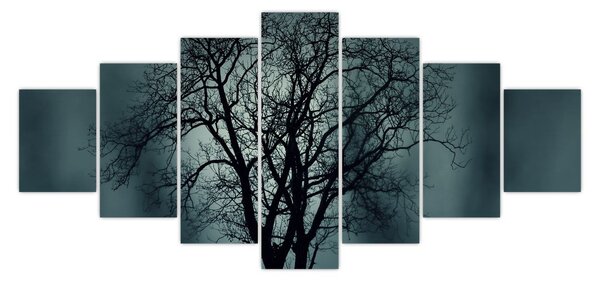 Obraz stromu v zatmění (210x100 cm)