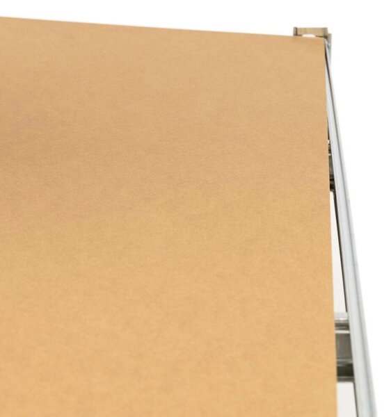 Kovový regál 205x120x45 cm 5 polic MDF SPRINGOS HA5280