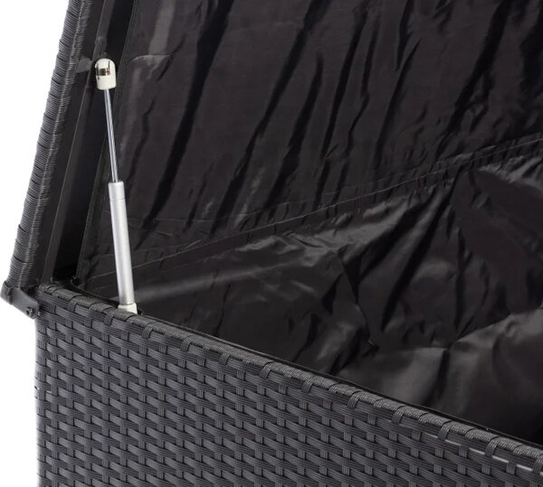 Zahradní úložný box GRANDE SPACE 1024l černá