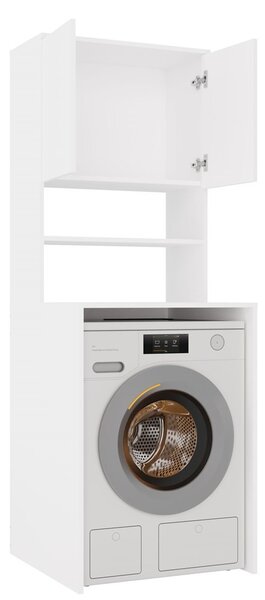 TP Living Koupelnová skříňka nad pračku POLA MULTI bílá