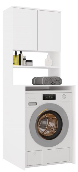 TP Living Koupelnová skříňka nad pračku POLA MULTI bílá
