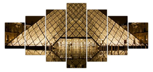 Obraz Louvre (210x100 cm)