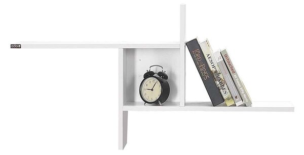 Kalune Design Nástěnná polička RAF 100x50 cm bílá