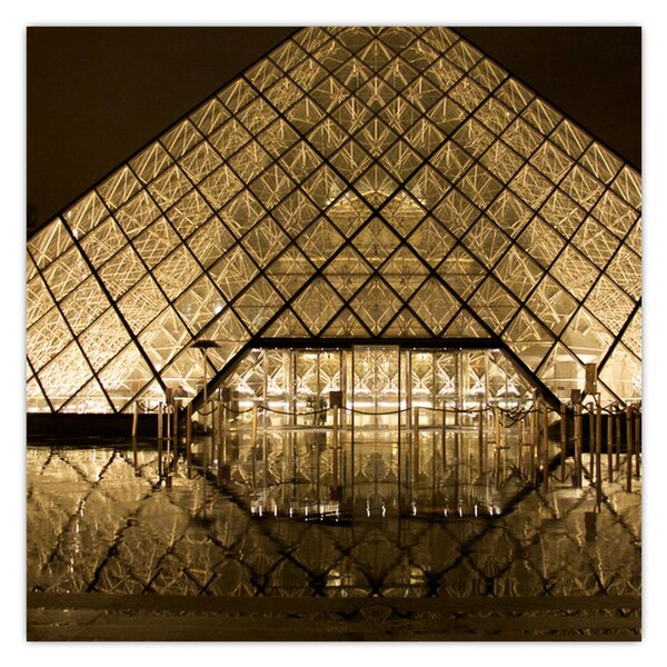 Obraz Louvre (30x30 cm)