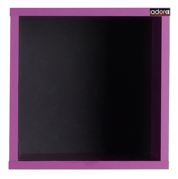 Kalune Design Nástěnná polička RAF 33x33 cm fialová