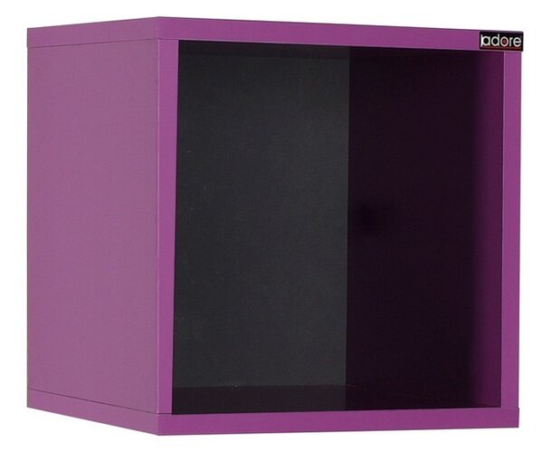 Kalune Design Nástěnná polička RAF 33x33 cm fialová