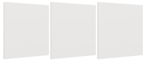 TP Living Regál MALAX 3x3 se 3 dvířky 110 cm bílý