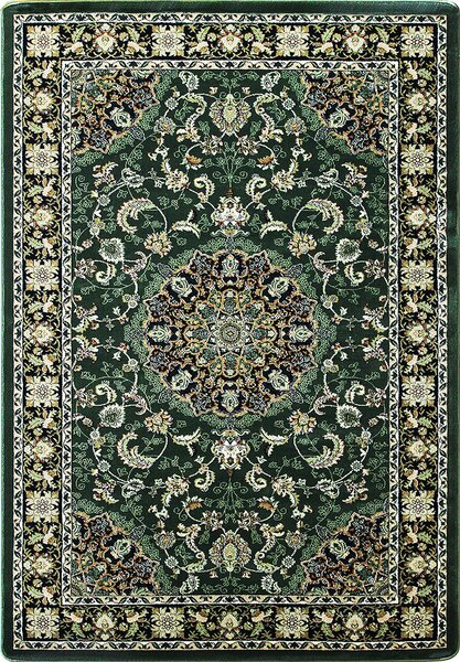 Berfin Dywany, Kusový koberec Anatolia 5857 Y (Green), 150x230, zelená, chodba / předsíň