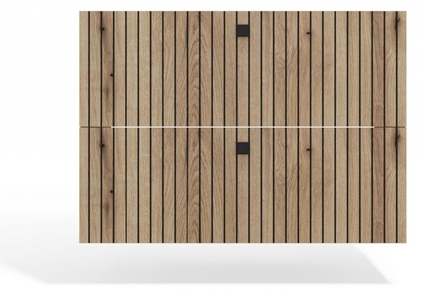 TP Living Závěsná skříňka pod umyvadlo TIGO 2S 80 cm dub evoke