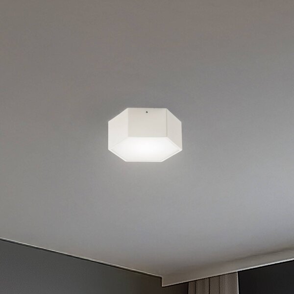 Argon LED stropní svítidlo Libre, krémově bílé, ocel, 3 000 K, Bílá / opál, Obývací pokoj / jídelna, kov