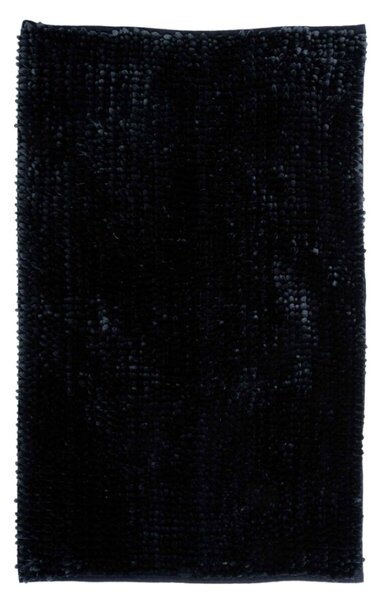 Multi-decor, Koupelnová předložka Chenille Velvet černá, 40x60, černá, koupelna