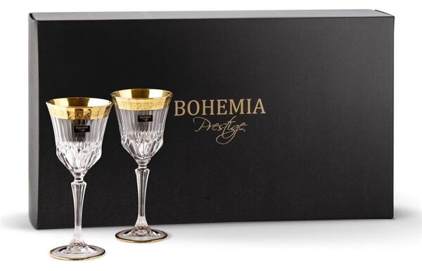 BOHEMIA PRESTIGE MIRADOR SKLENICE NA VÍNO 280ML SADA 6 KS