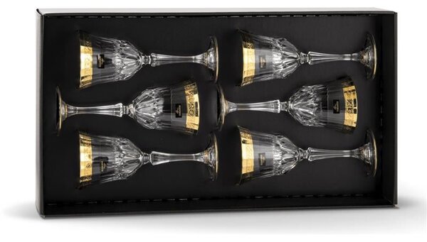 BOHEMIA PRESTIGE MIRADOR SKLENICE NA VÍNO 280ML SADA 6 KS