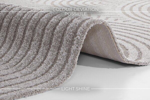 ELLE Decoration, Kusový koberec New York 105085 Grey, 120x170, šedá, obývací pokoj