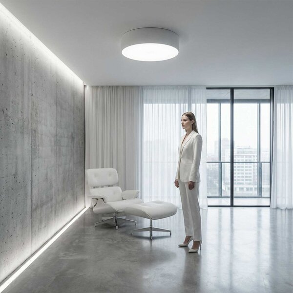 Axio LED kruhové přisazené svítidlo měnitelné CCT BíláØ400mm