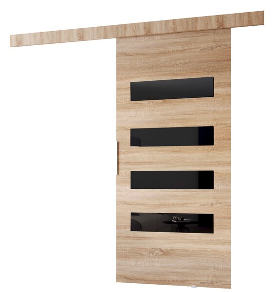 Posuvné interiérové dveře BARRET 6 - 106 cm, dub sonoma