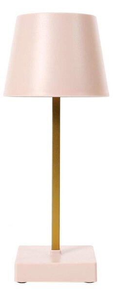 HowHomely LED lampa STELO TOUCH růžová/zlatá