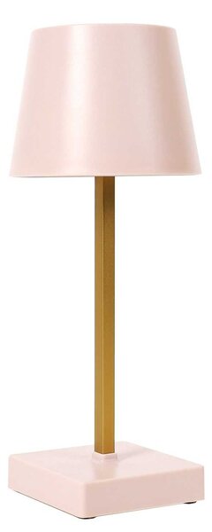 HowHomely LED lampa STELO TOUCH růžová/zlatá