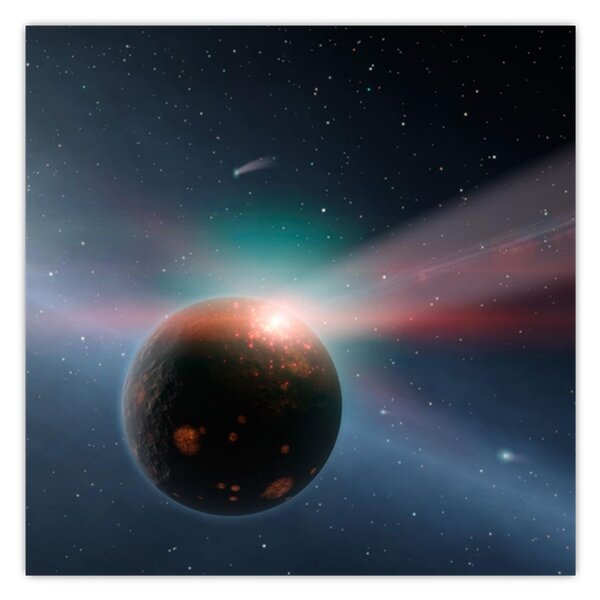 Obraz planetky (30x30 cm)