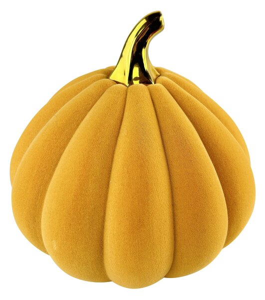 Mondex Keramická dýně MAVE 19x19 cm oranžová