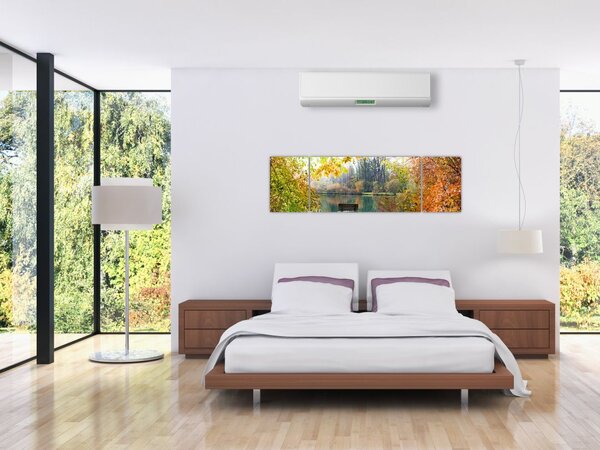 Obraz rybníka (170x50 cm)