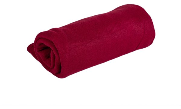 Deka Fleece bordó 150x200cm TiaHome