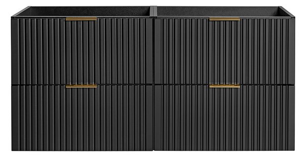 Sestava koupelnových skříněk ADEL BLACK 120cm