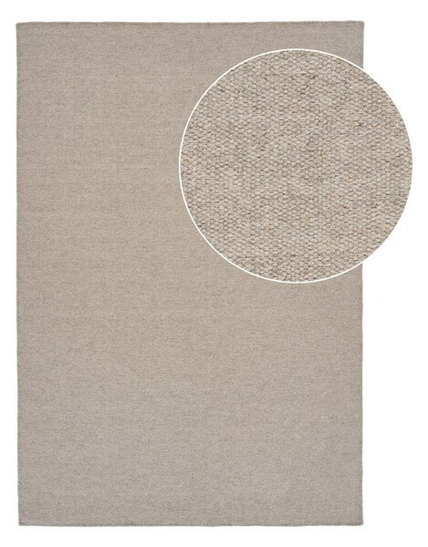Taupe koberec s příměsí vlny 200x300 cm Nila – House Nordic