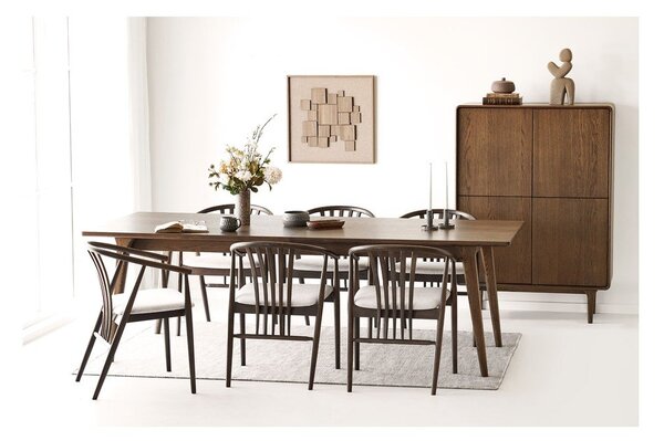 Taupe koberec s příměsí vlny 200x300 cm Nila – House Nordic
