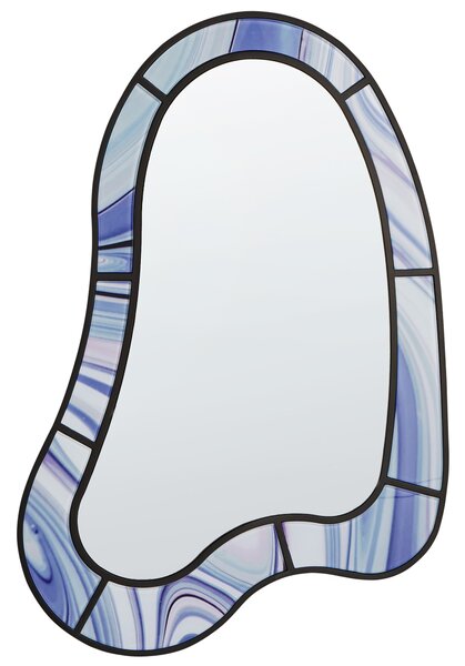 Zrcadlo MONTSEC 49 cm 83 cm Fialová