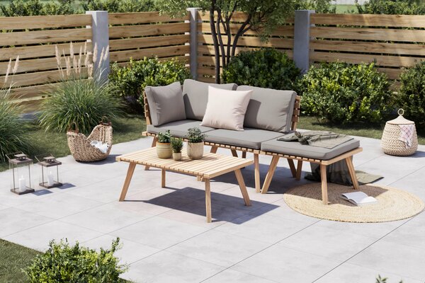 ZAHRADNÍ SESTAVA dřevo, textil Ambia Garden, Online Only