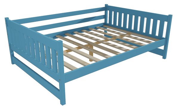 Vomaks Dětská postel DP 024 XL Rozměr: 120 x 200 cm, Povrchová úprava: netransparentní barva modrá