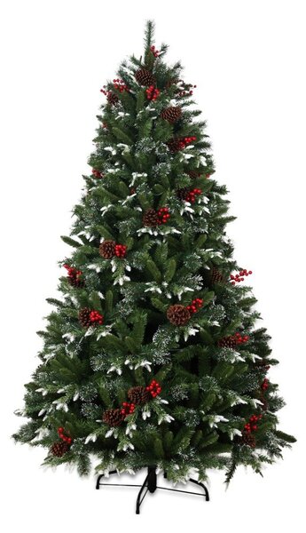 Umělý vánoční stromeček výška 210 cm Snowy Pine LED – Můj Stromeček