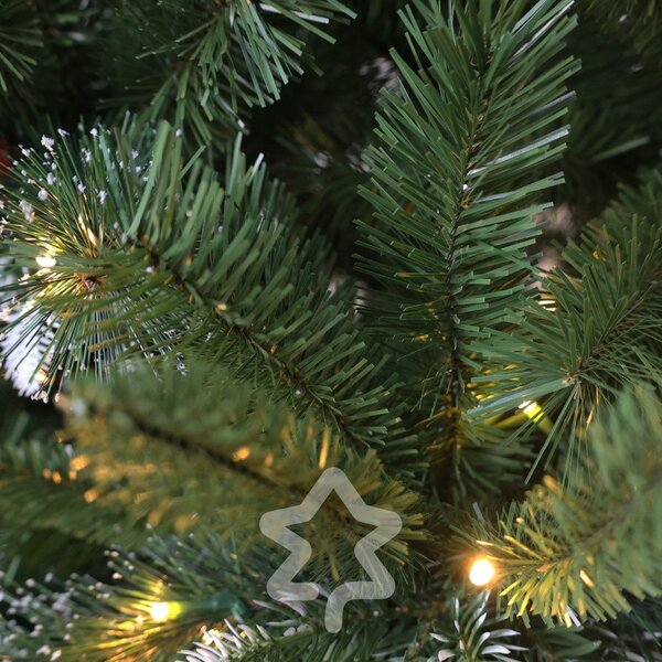 Umělý vánoční stromeček výška 210 cm Snowy Pine LED – Můj Stromeček