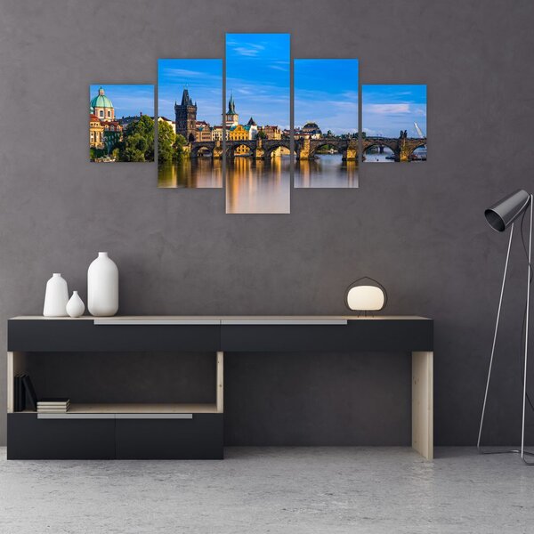 Obraz Karlova mostu (125x70 cm)