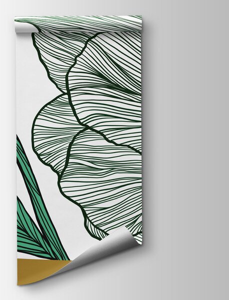 Fototapeta Jemné linie v zářivých barvách, Abstraktní fototapety, Populární fototapety - Tapeko.co.cz