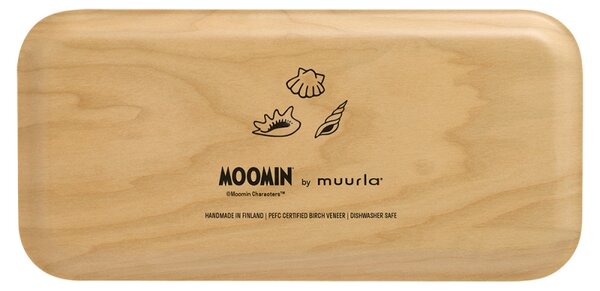 Muurla Podnos Moomin 27x13cm, modrý