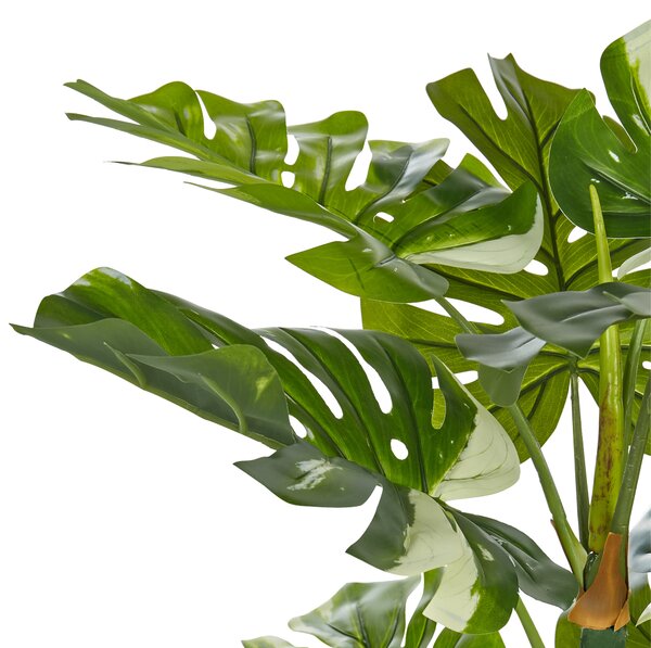 Umělá rostlina MONSTERA PLANT 135 cm Zelená