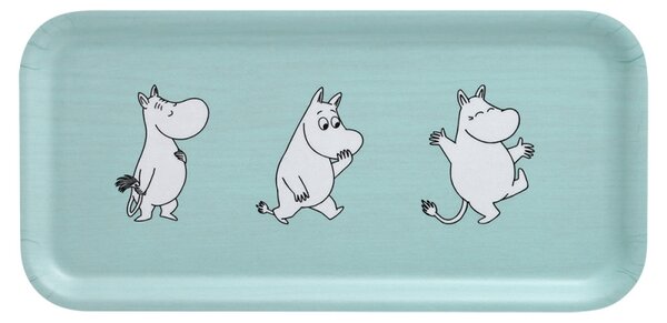 Muurla Podnos Moomin 27x13cm, modrý
