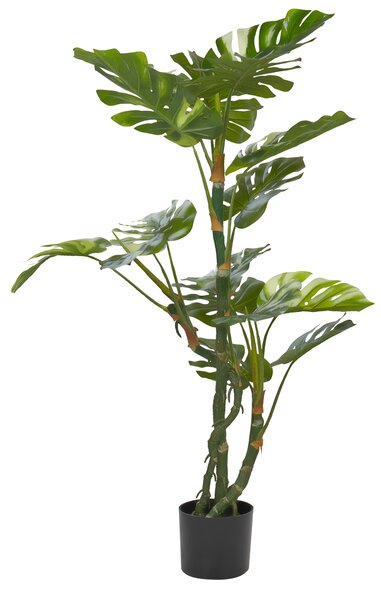 Umělá rostlina MONSTERA PLANT 135 cm Zelená